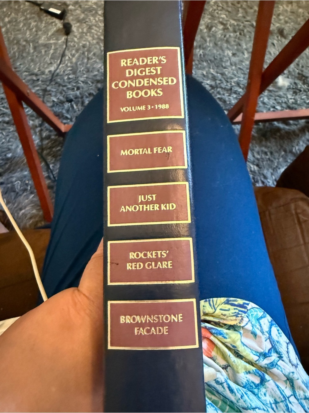 Readers Digest Condensed Hardcover Book vol# 3 1988